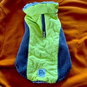 Fur lined doggie jacket